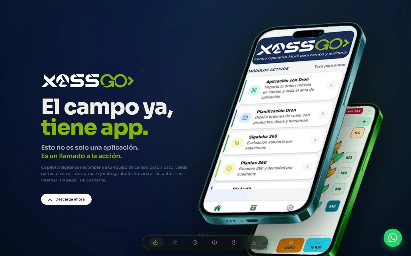 Captura del inicio de Xass Go
